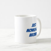 カプチンモンキーズホワイトウォーターラフティング コーヒーマグカップ (正面右)