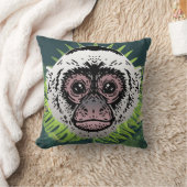 カプチンモンキートロピカルアマゾン クッション (ブランケット)