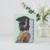 カプチンモンキー ポストカード (スタンド正面)
