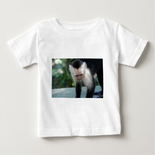 カプチンモンキー.JPG ベビーTシャツ (正面)