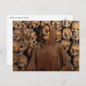 カプチン納骨はがきスカル ポストカード (正面/裏面)