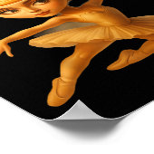 カプチーナバレリナカプチーノバレリおもしろいナダ ポスター (角)