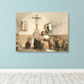 カプチーヌの香炉でベルが鳴る キャンバスプリント (インサイチュ (ウッドフロア))