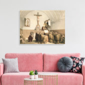 カプチーヌの香炉でベルが鳴る キャンバスプリント (インサイチュ (リビング))