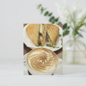 カプチーノとパニランチ ポストカード (スタンド正面)