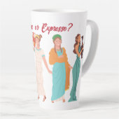 カプチーノまたはエクスプレッソレイトマグ カフェラテマグ (右アングル)