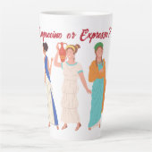 カプチーノまたはエクスプレッソレイトマグ カフェラテマグ (正面)