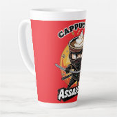 カプチーノアサシノコーヒーラバーズブイタリアンリーンロ カフェラテマグ (左アングル)