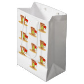 カプチーノクリスマス抱き枕 ミディアムペーパーバッグ (正面アングル)