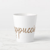 カプチーノコーヒー愛好家エスプレッソ カフェラテマグ (正面)