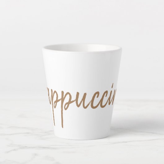 カプチーノコーヒー愛好家エスプレッソ カフェラテマグ (正面)