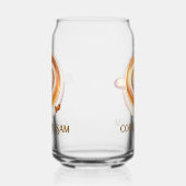 カプチーノコーヒー ガラス缶 (左)