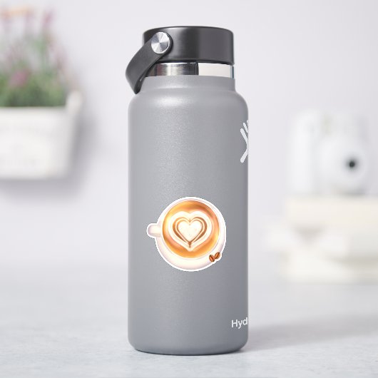 カプチーノコーヒー シール (HydroFlask)