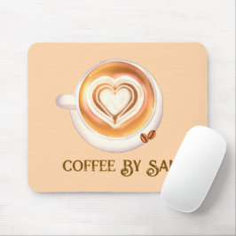 カプチーノコーヒー マウスパッド