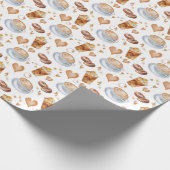 カプチーノラッピング紙 ラッピングペーパー (角)