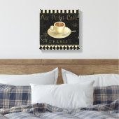 カプチーノ杯 キャンバスプリント (インサイチュ (寝室))