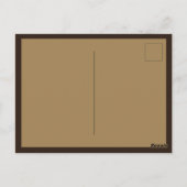 カプチーノ用に淹れる準備ができたエスプレッソショット ポストカード (裏面)