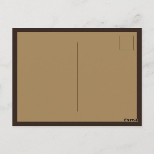 カプチーノ用に淹れる準備ができたエスプレッソショット ポストカード (裏面)