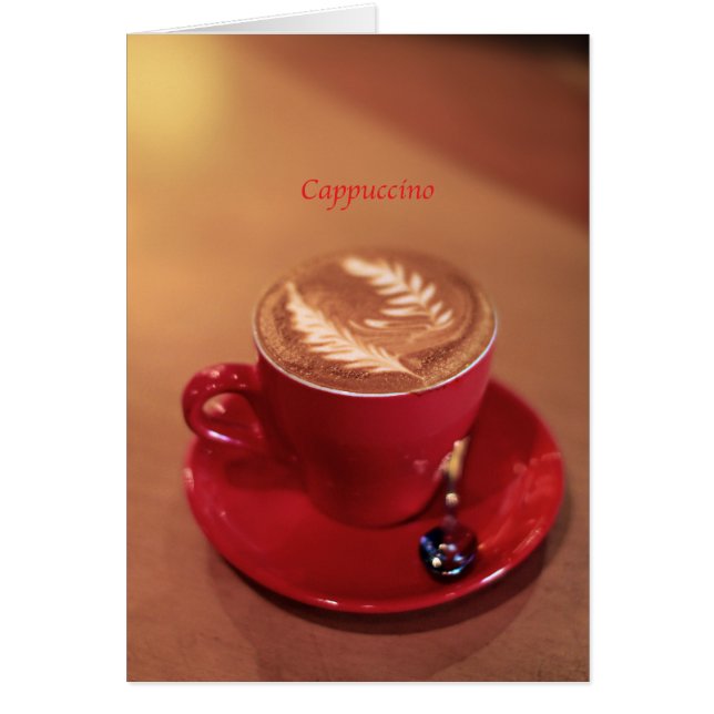 カプチーノ (正面)