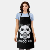 カプチーノ1 エプロン (着用した状態)