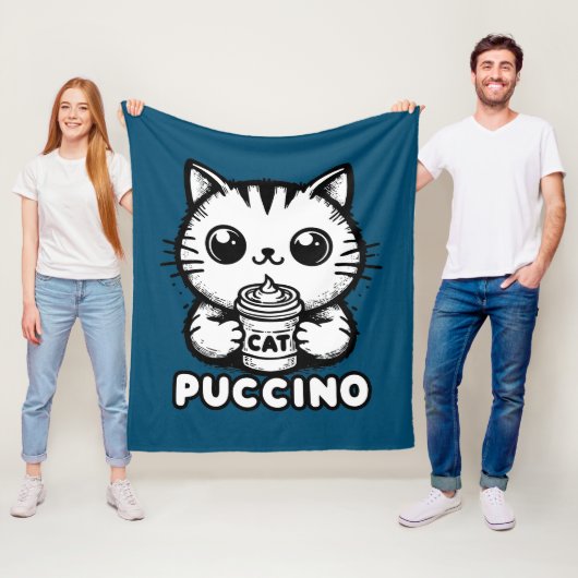 カプチーノ1 フリースブランケット (インサイチュ)