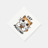 カプチーノ2 スタンダードカクテルナプキン (角)