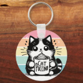 カプチーノ3 キーホルダー (正面)