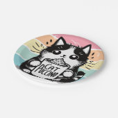 カプチーノ3 ペーパープレート (アングル)