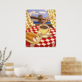 カプチーノ&カノーリ ポスター (キッチン)