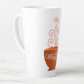 カプチーノ カフェラテマグ (左アングル)