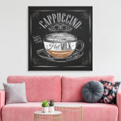 カプチーノ キャンバスプリント (インサイチュ (リビング))