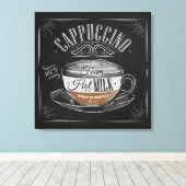 カプチーノ キャンバスプリント (インサイチュ (ウッドフロア))