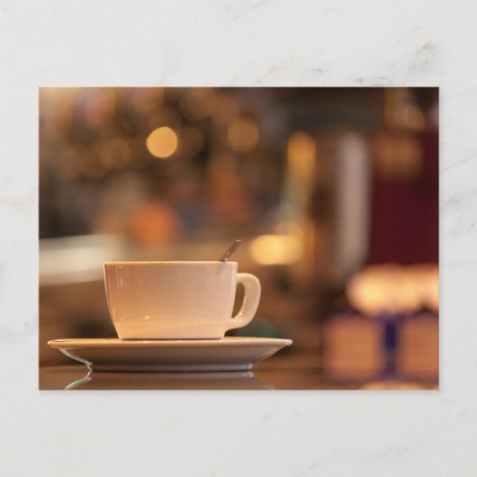 カプチーノ·コーヒー（イタリア、ヴェネツィア） ポストカード (正面)