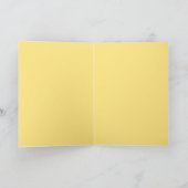 カプチーノ・コーヒー・カプチーノ・キャット・グリーティング・カード カード (内部)