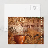 カプチーノ ポストカード (正面/裏面)