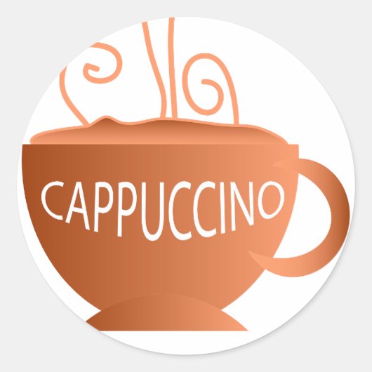 カプチーノ ラウンドシール (正面)