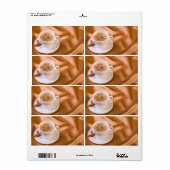 カプチーノ ラベル (フルシート)