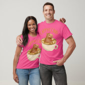 カプピチーノカピバラコーヒー Tシャツ (ユニセックス)