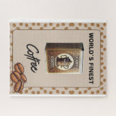 カプフェコーヒー古いコーヒファッションドースズ ジグソーパズル (横)