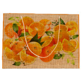 カプリのビターオレンジ（クレトン版） ラージペーパーバッグ (裏面)