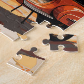 カプリアマルフィコーストイタリアヴィンテージ ジグソーパズル (側面)