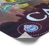 カプリイタリアビューティフルビュー ポスター (角)