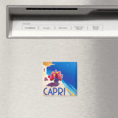 カプリイタリアヴィンテージ旅行 マグネット (インサイチュ (食洗機))