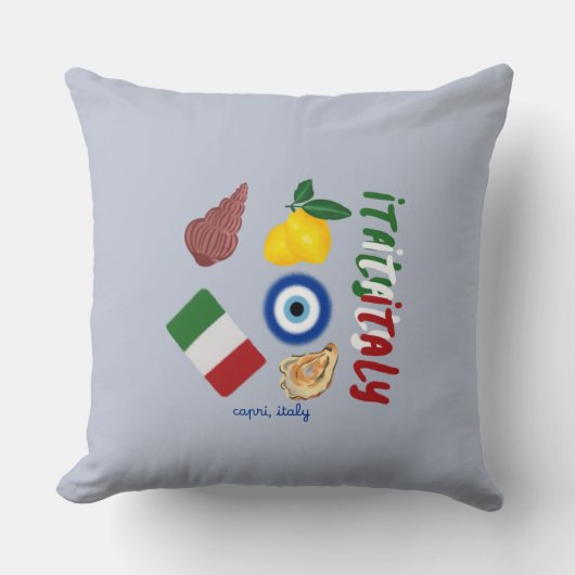 カプリイタリア装飾用クッション クッション (正面)