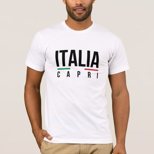 カプリイタリア Tシャツ (正面)