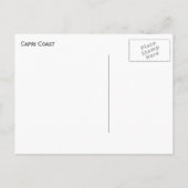 カプリコーストはがき ポストカード (裏面)