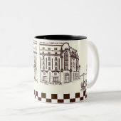 カプリコーヒー/ティーマグカップ ツートーンマグカップ (正面右)