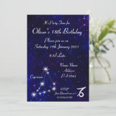 カプリコーン星座ギャラクシーパーティー 招待状 (スタンド正面)