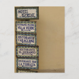 カプリサイン ポストカード