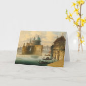 カプリッチオ・ベネチア | ヨハン・ウィルヘルム・ジャンコウスキー カード (黄色い花)